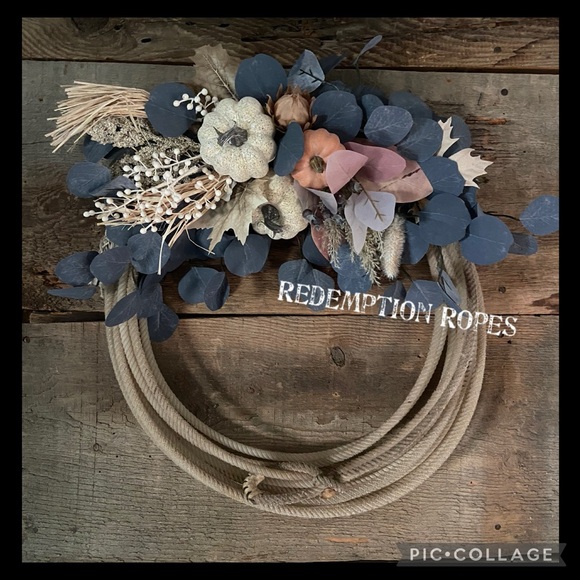 Redemption Ropes Other - Rustic farmhouse rope wreath